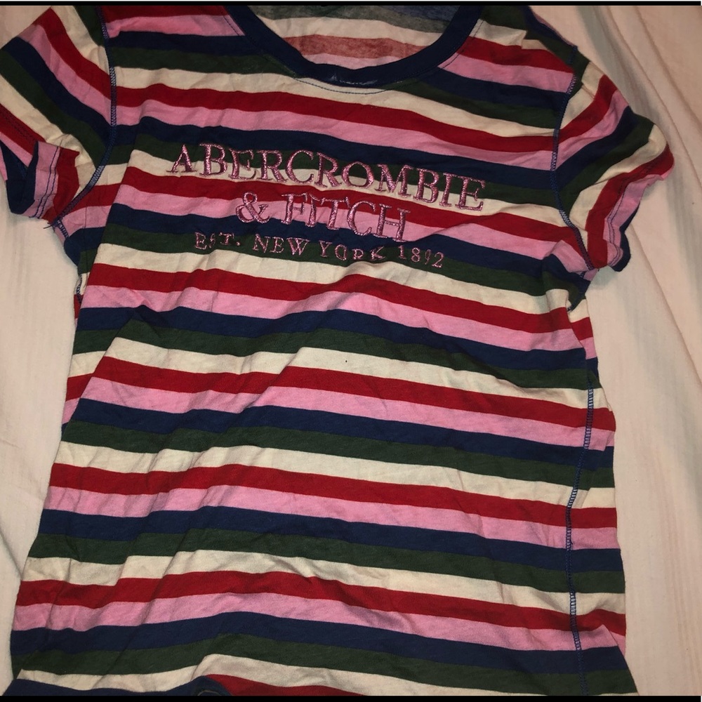 colorful abercombie shirt